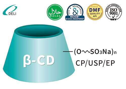 SBE-β-CD σουλφοβουτυλαιθέρα-β-κυκλοδεξτρίνη